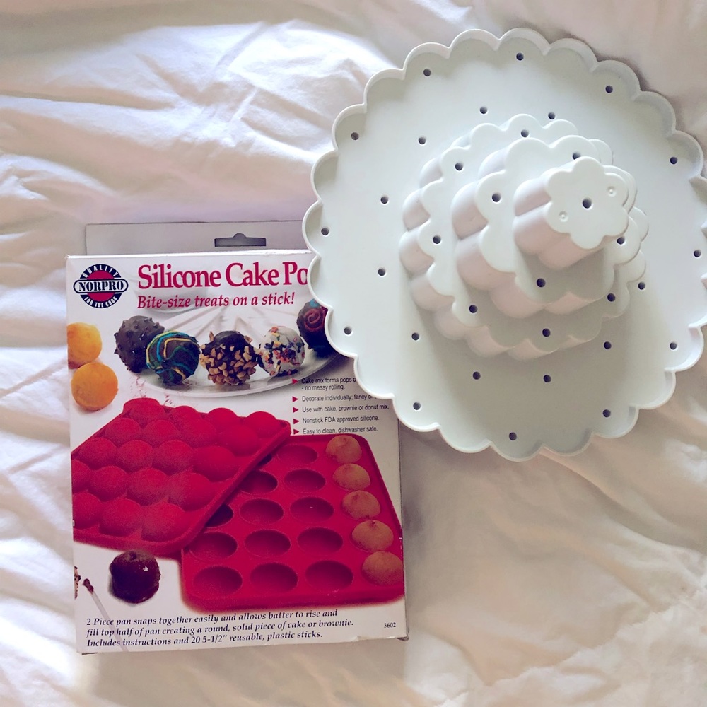 Cake pop pan and stand